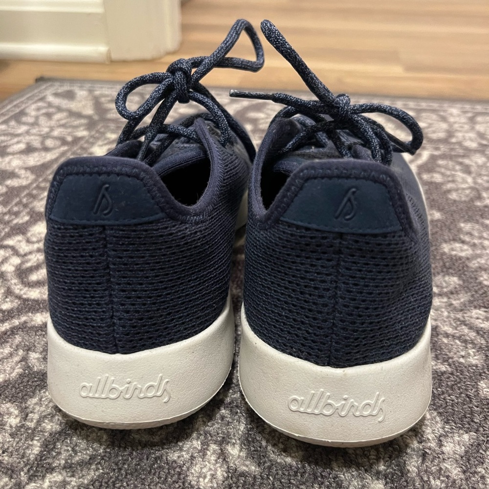 Women’s Navy AllBird Tree Runners Size 10